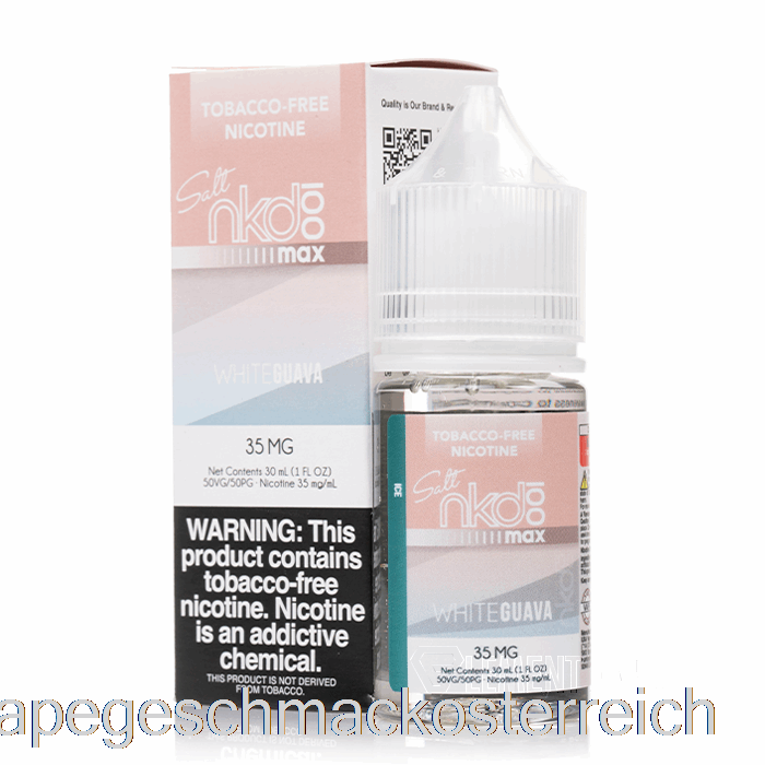 Eisweiße Guave – Nacktes Max-Salz – 30 Ml, 50 Mg Vape-Geschmack